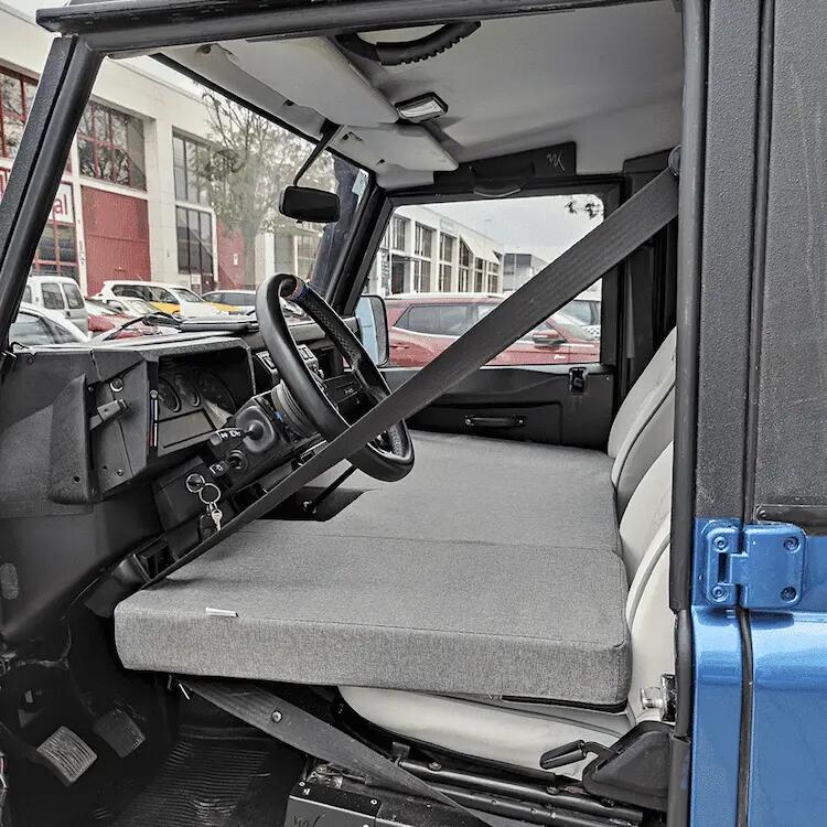 Colchón Plegable Cama Delantera Camper para Land Rover Defender