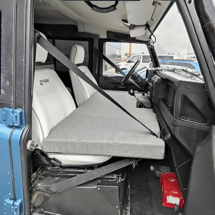 Colchón Plegable Cama Delantera Camper para Land Rover Defender