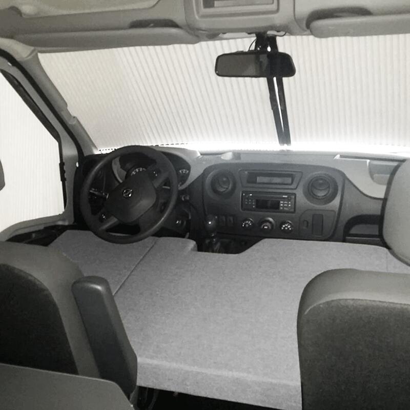 Colchão de cama frontal rebatível - Opel Movano, Renault Master, NV400(+2011)