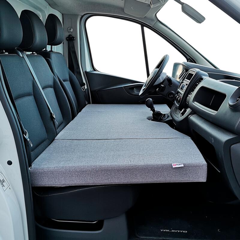 Colchón Plegable Cama Delantera Camper para Renault Trafic