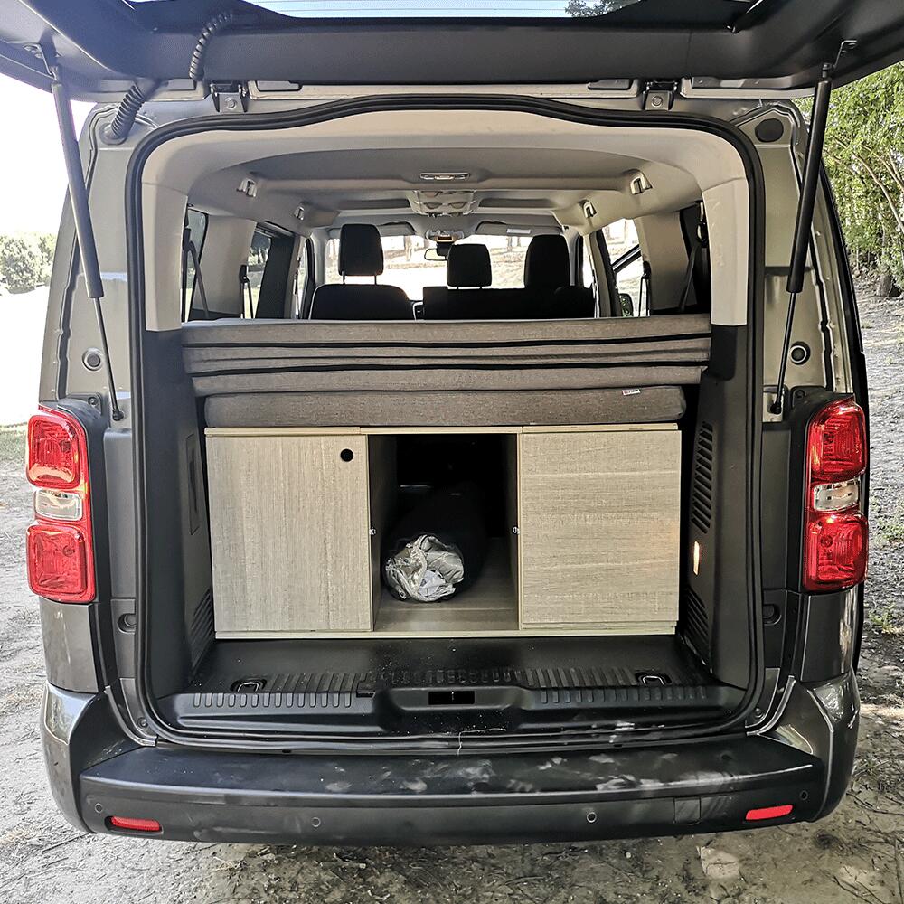 Faltbare Matratze für Citroën SpaceTourer, Peugeot Traveller, Opel Zafira Live 5/6