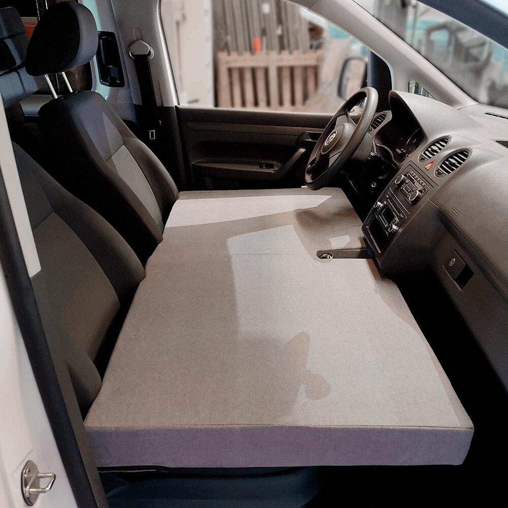 Colchão de cama frontal dobrável para VW Caddy Camper Manual 4/4