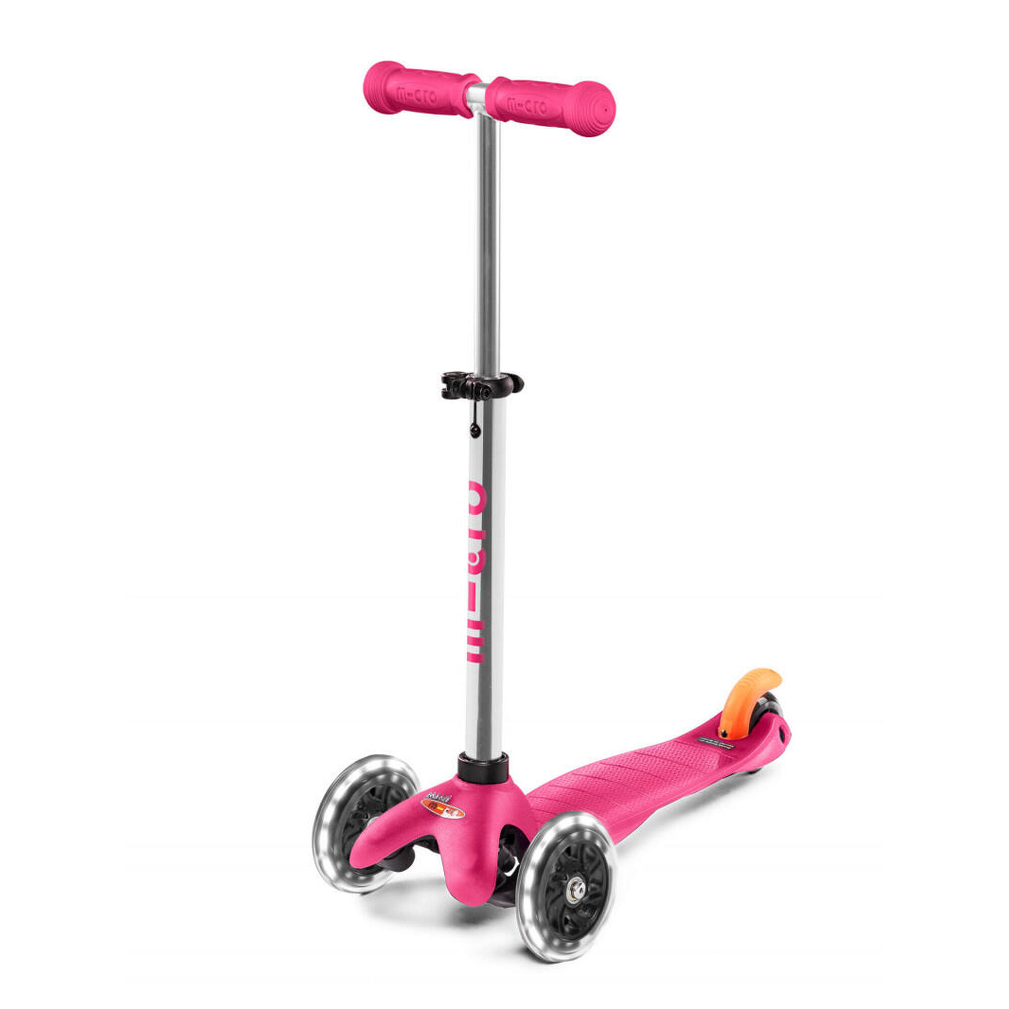 Trottinette pour enfants Trottinette à 3 roues pour tout-petits filles  garçons Stee Rose 