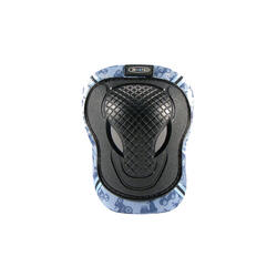 Kit coudières et genouillères Bleu Taille L