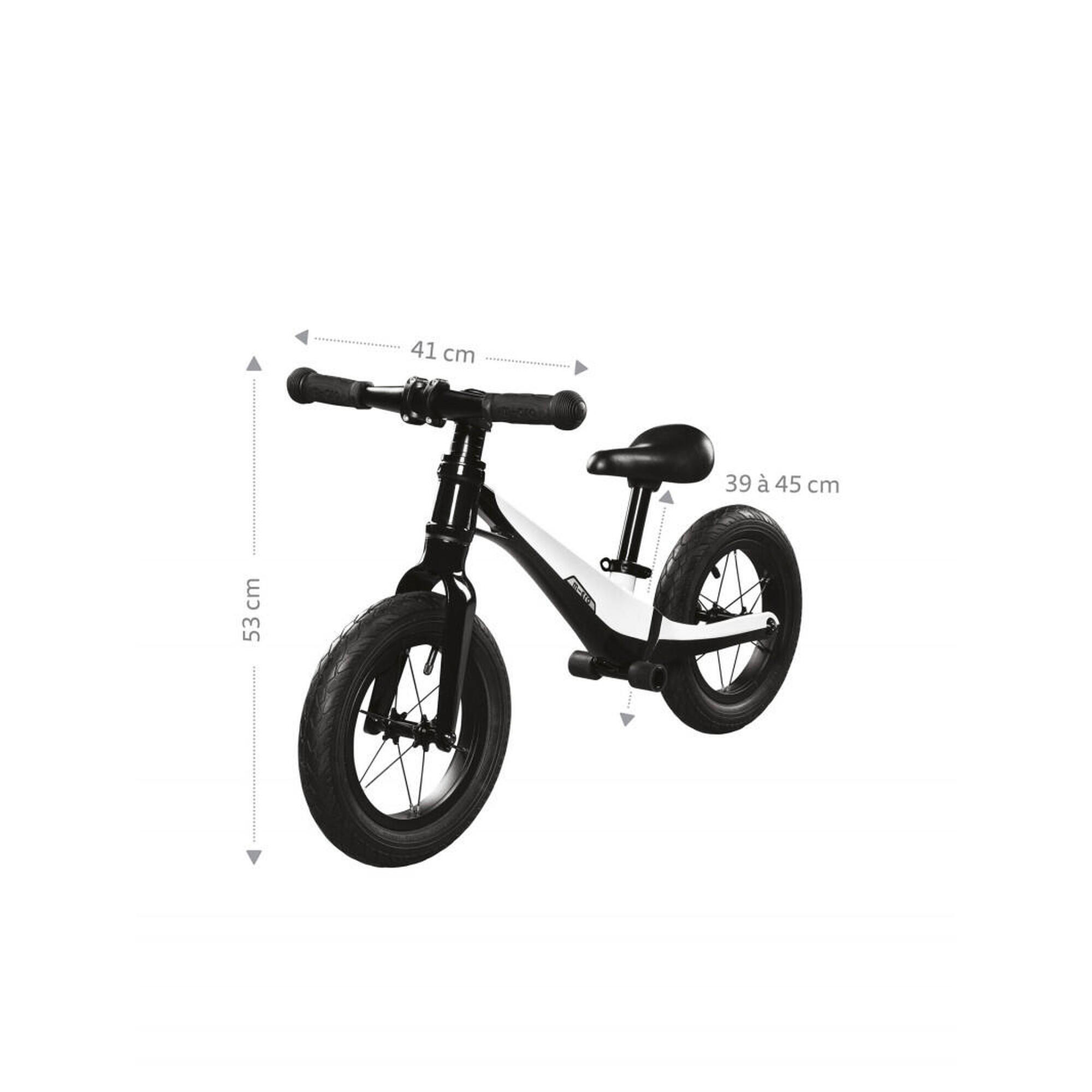 Draisienne Micro Balance Bike Deluxe Pro Noir