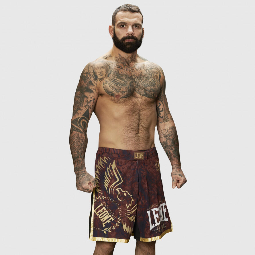 Leone1947 Pantalón MMA LEGIONARIVS II burdeos (S) 3/6