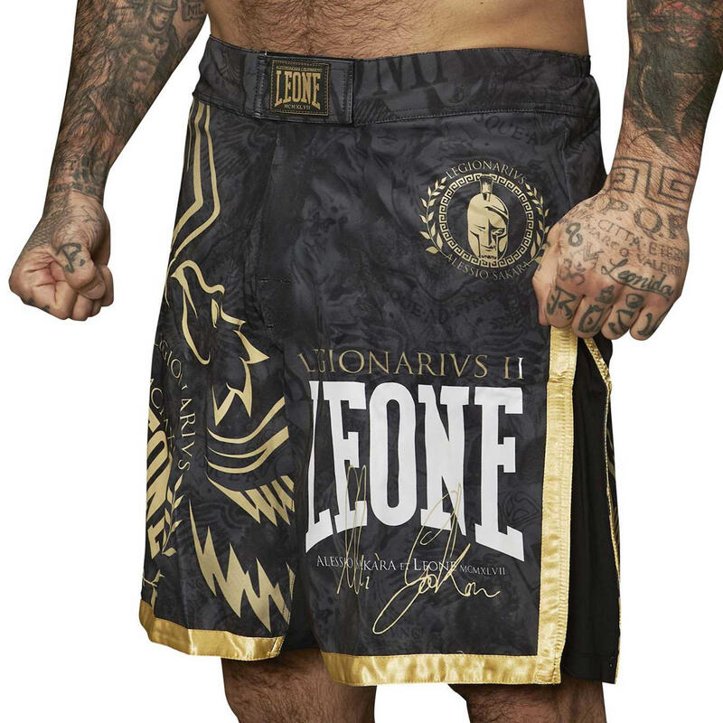 Pantalón corto Short Adulto MMA Leone 1947 MMA LEGIONARIVS negro