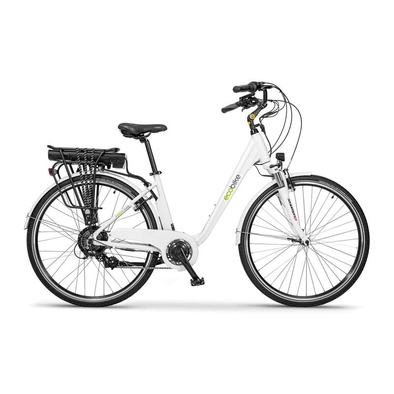 Bicicleta eléctrica Ecobike Trafik White 10.4Ah