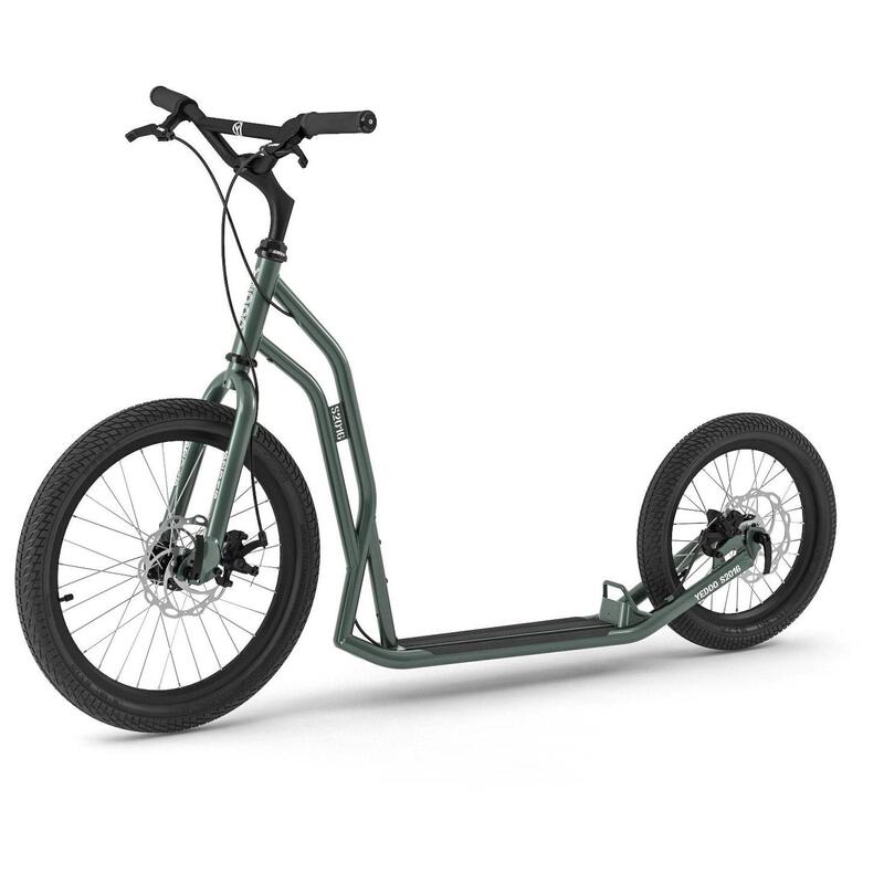 Trottinettes à grandes roues Yedoo S2016 Disc Vert