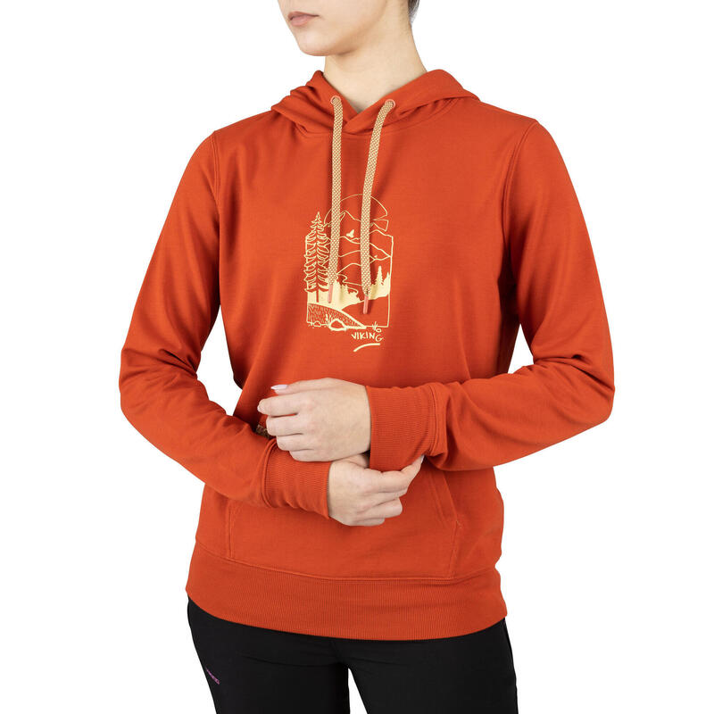 Bluza z kapturem damska Viking Bamboo Panaka Hoodie Lady