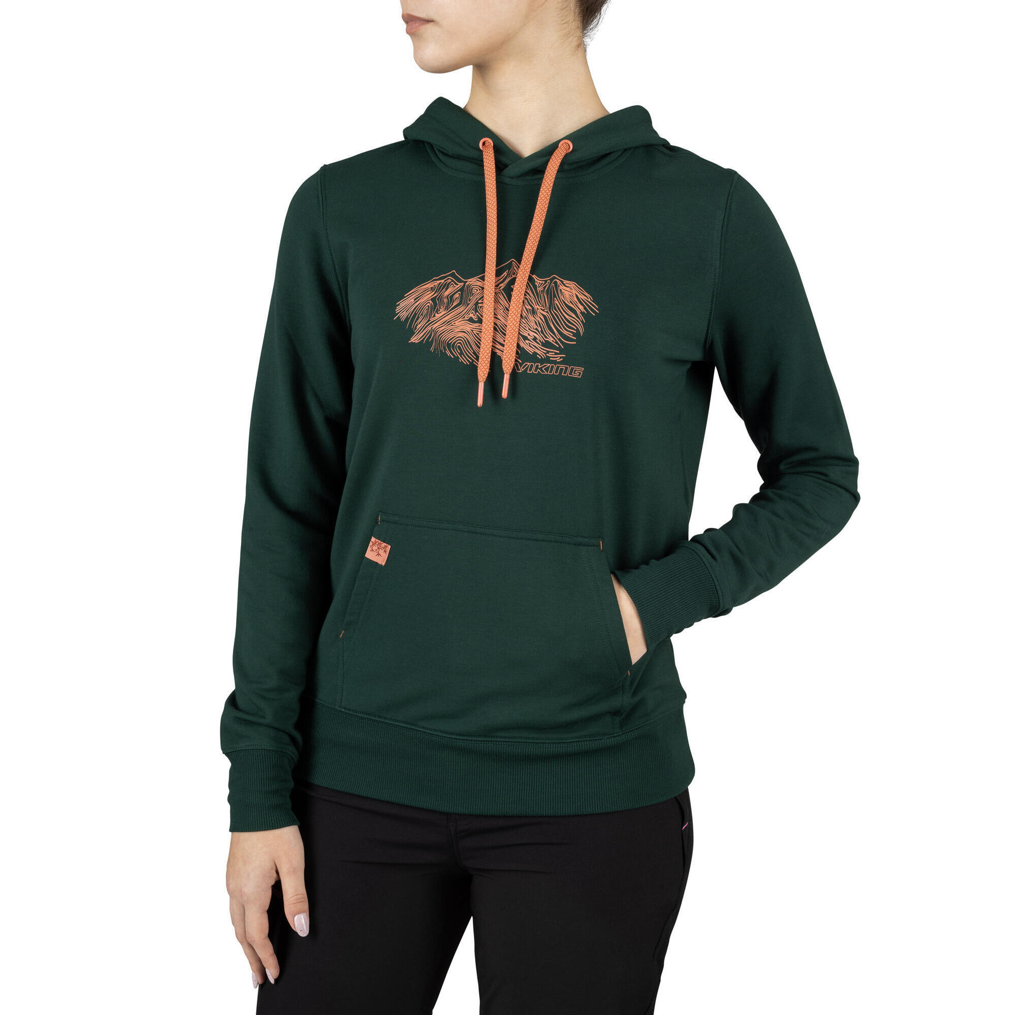 Bluza z kapturem damska Viking Panaka Hoodie Bamboo