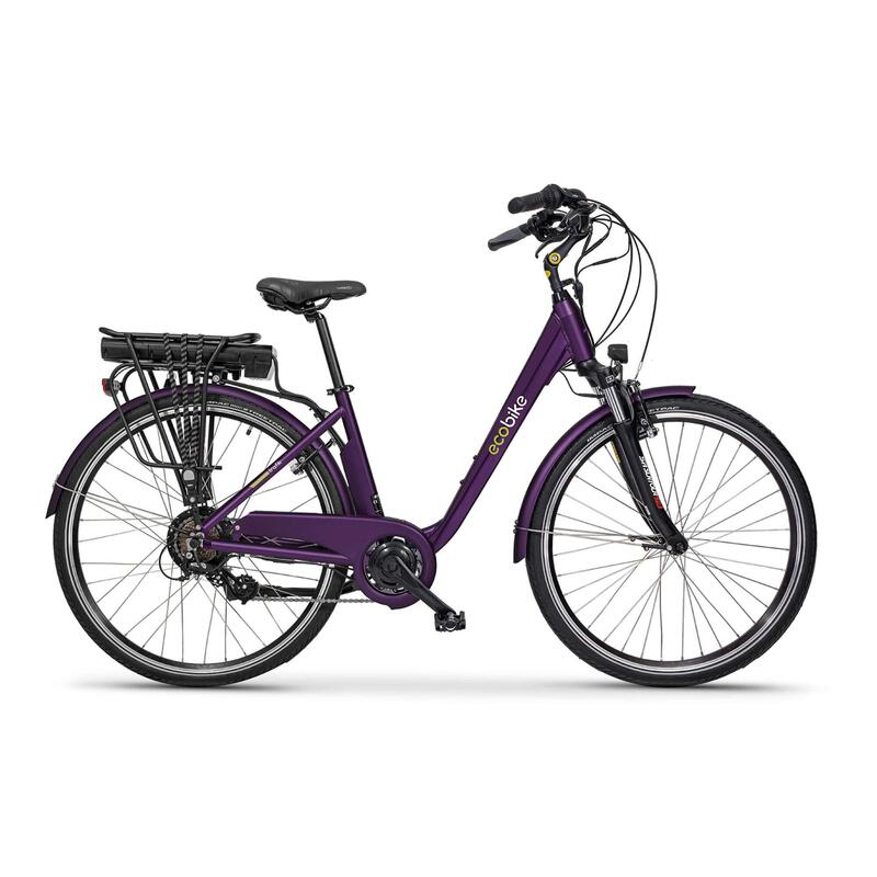 Bicicleta eléctrica Ecobike Trafik Violet 13Ah