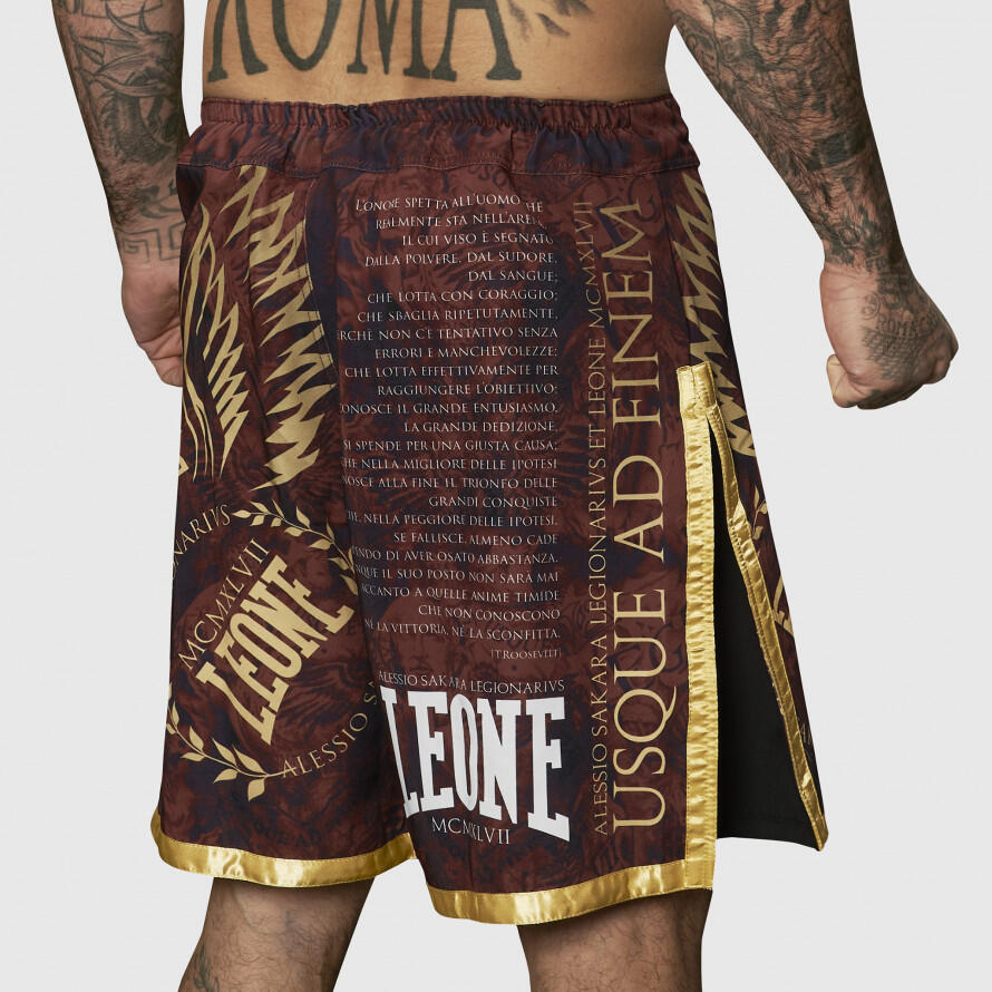 Leone1947 Pantalón MMA LEGIONARIVS II burdeos (S) 4/6