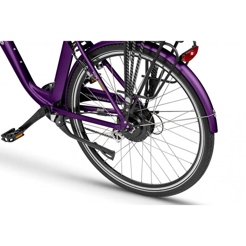 Bicicleta eléctrica Ecobike Trafik Violet 13Ah