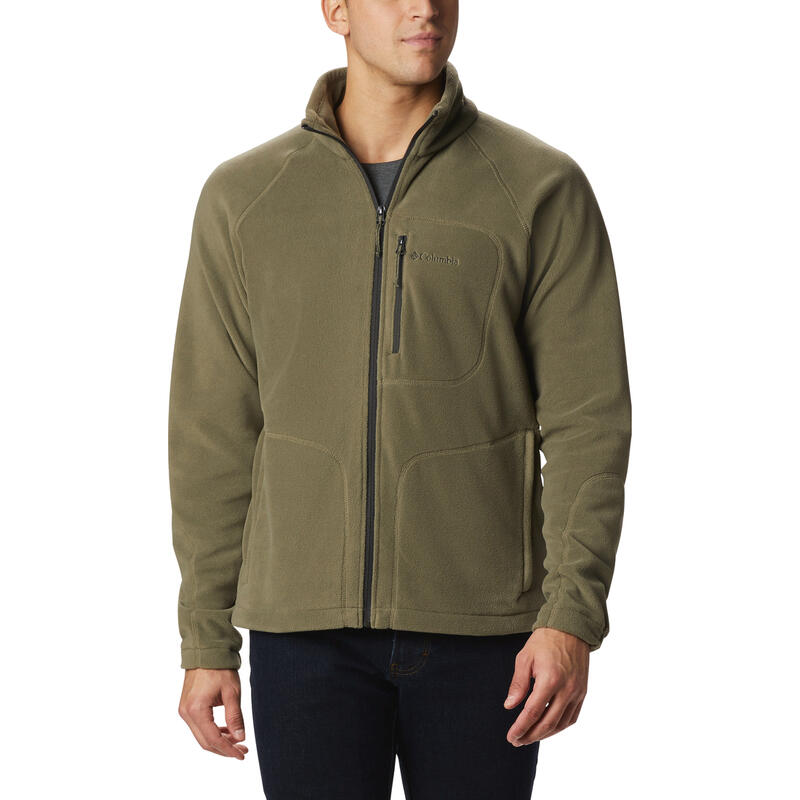 Férfi polár pulóver, Columbia Fast Trek II Full Zip Fleece, zöld