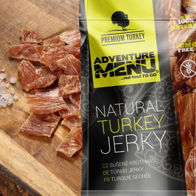 Mięso suszone z indyka ADVENTURE MENU Indyk Jerky 50g