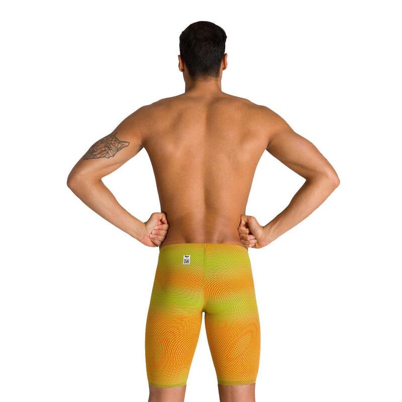 Carbon Air² Jammer De Natation - Citron Vert / Orange