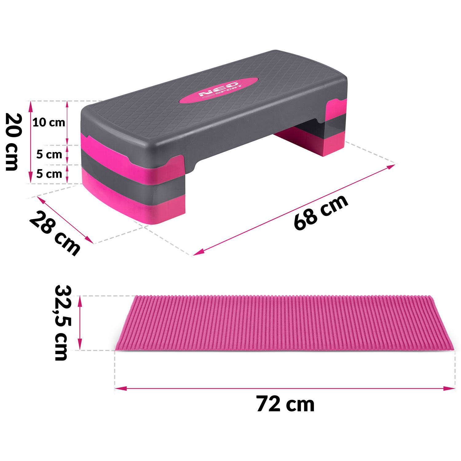 Step do aerobiku Neo-Sport NS-400 5/7