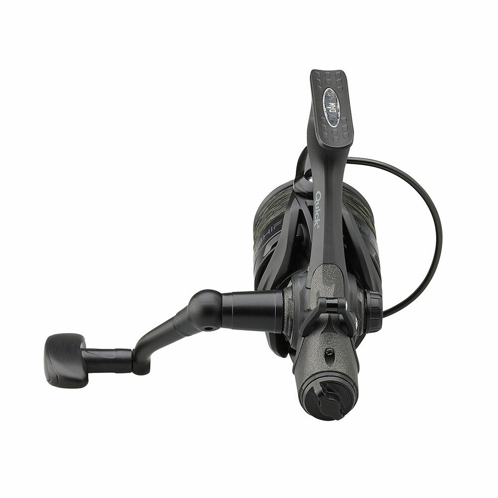 Moulinet débrayable DAM Runshift 3L FS + ligne Camo 4000 5000 avec ligne carpe 3/4