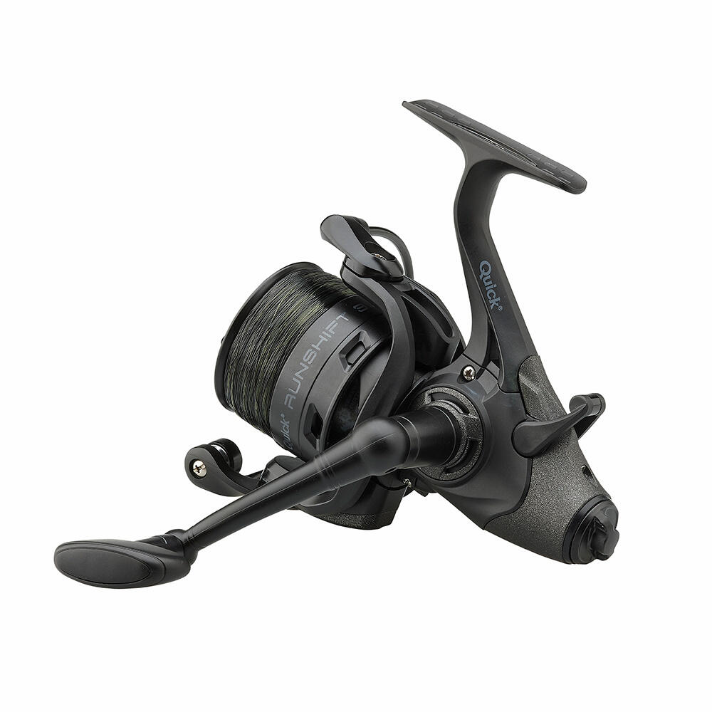 Moulinet débrayable DAM Runshift 3L FS + ligne Camo 4000 5000 avec ligne carpe 2/4