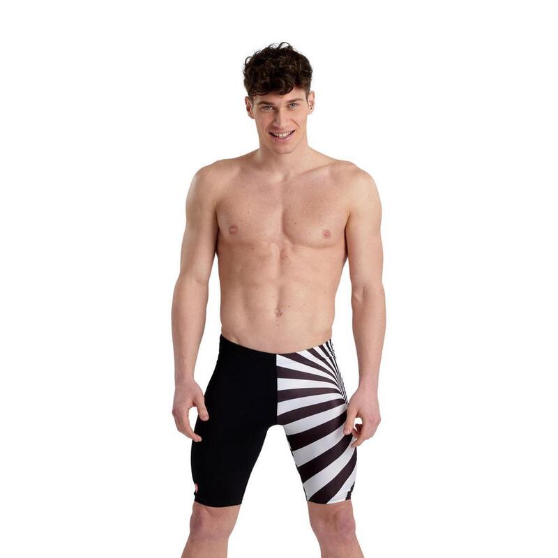 Crazy Placement Jammer De Natation - Noir/Multi