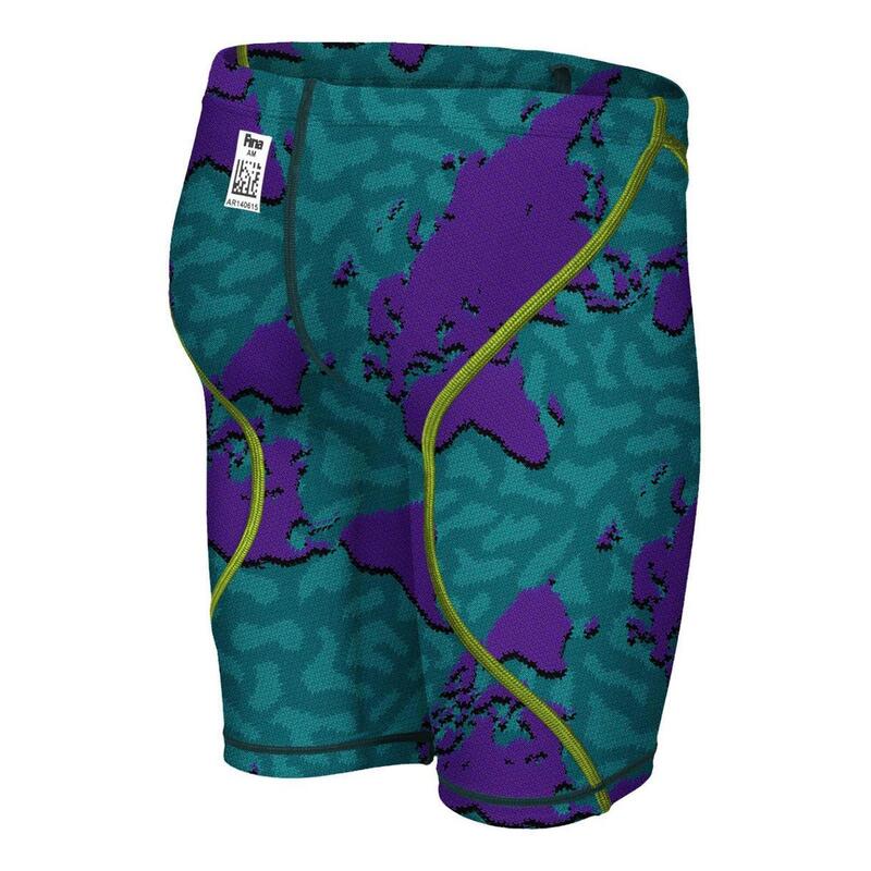 Jammer Junior Édition Limitée Powerskin ST 2.0 Garçon - Purple Map - Taille