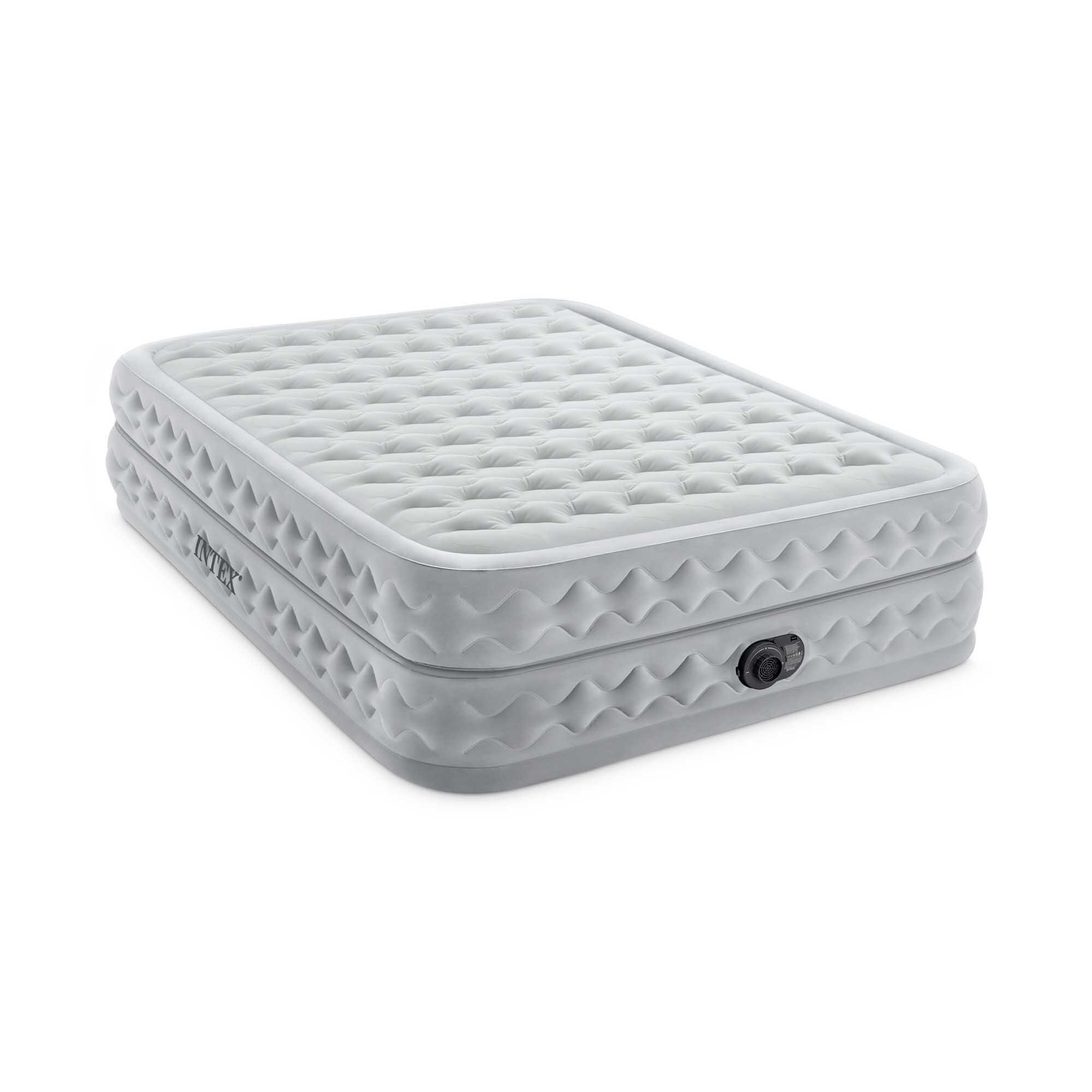 Cama de aire doble Supreme Air-Flow con Fiber-Tech INTEX - 152x203x51cm 3/7