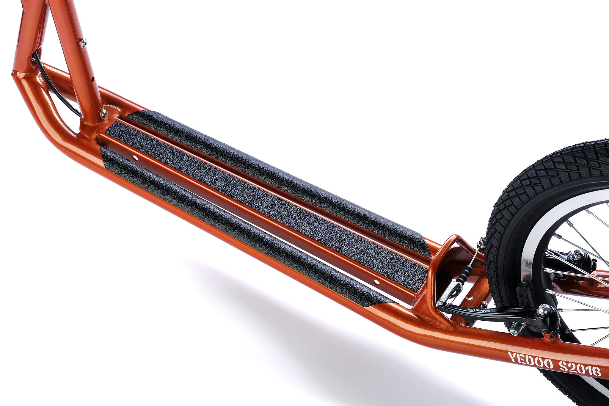 Yedoo Steel 2016 Orange Scooter 5/7