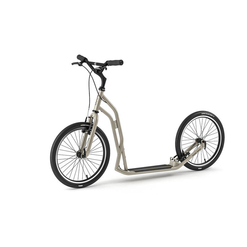 Trottinette avec pneus gonflables  S2016   Argent Or