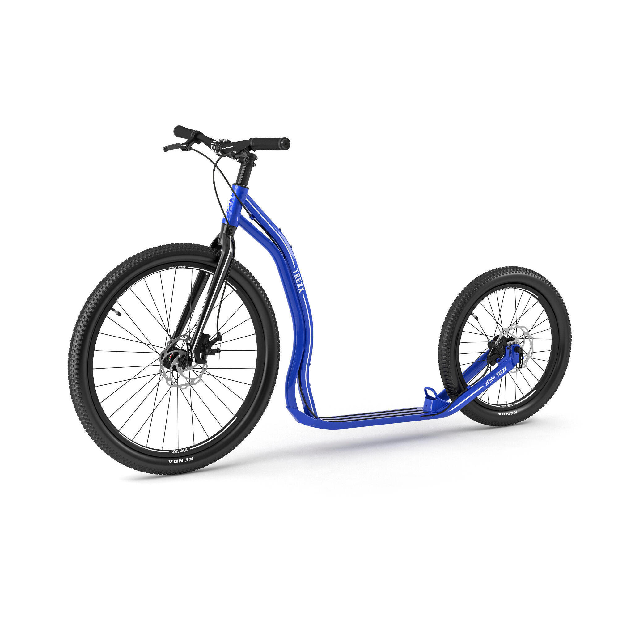 Yedoo - Trottinette Sportive De Route Pour Adultes "trexx Disc" Yedoo - Trottinette - Bleu - Taille Unique - Decathlon