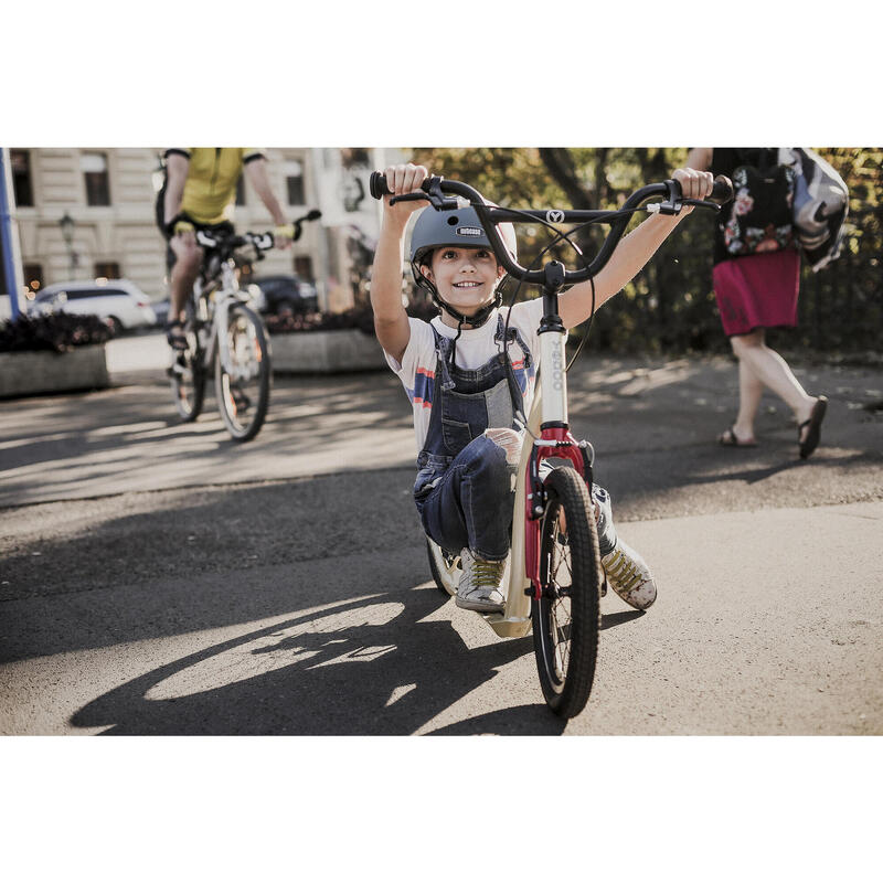 Trottinette avec pneus gonflables  Frida & Frouge  blanc