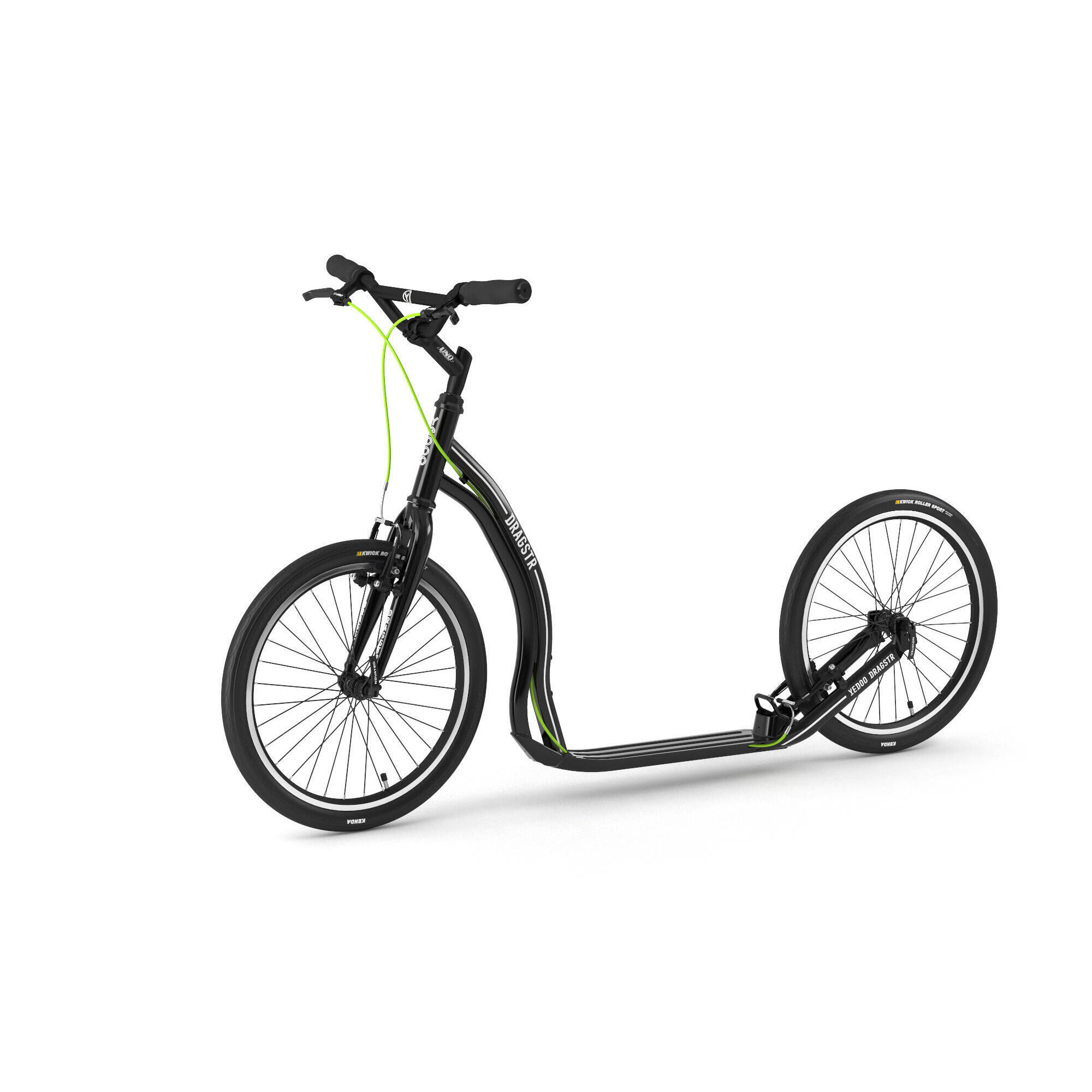 Yedoo - Trottinette Sportive De Route Pour Adultes "dragstr" Yedoo - Trottinette - Noir - Taille Unique - Decathlon