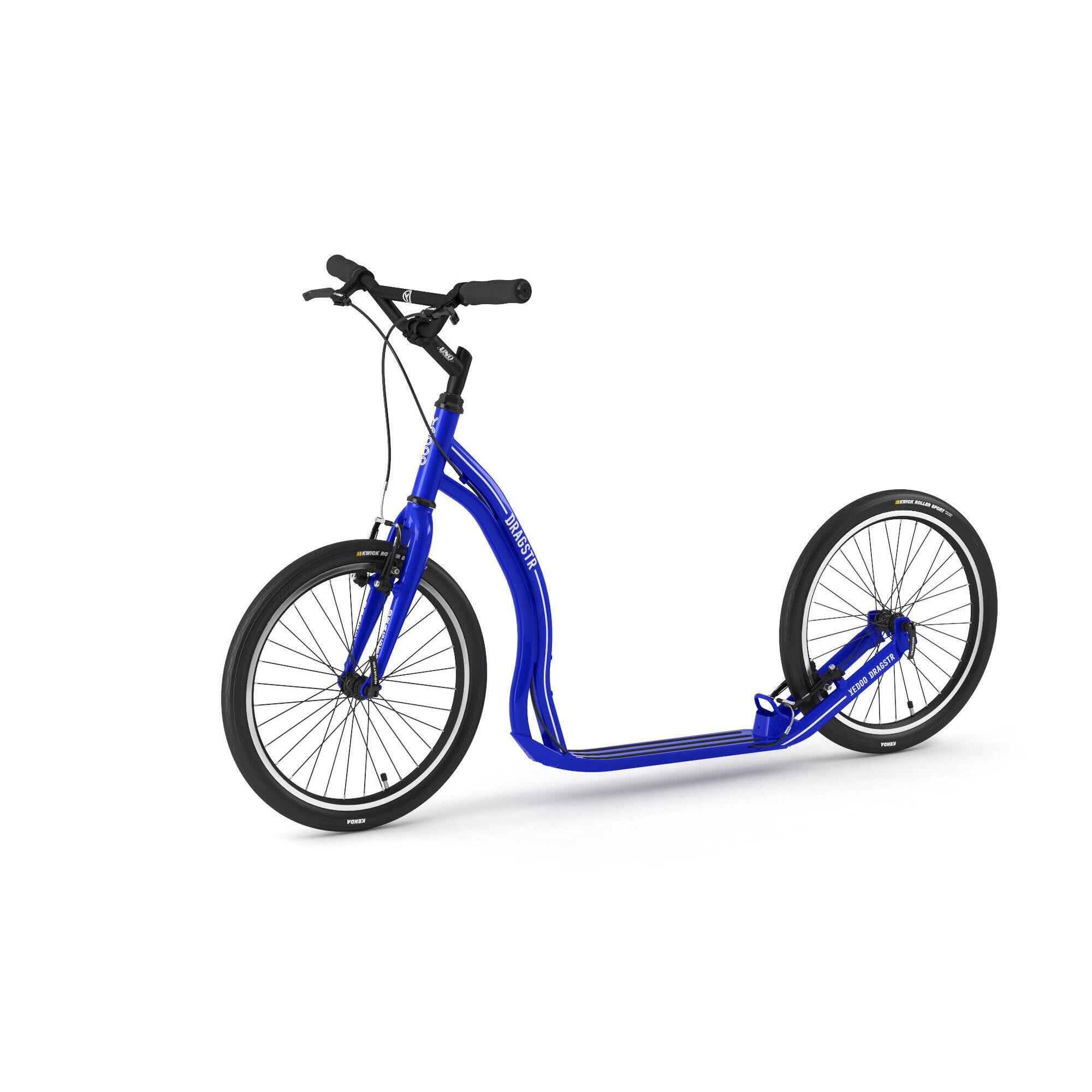 Yedoo - Trottinette Sportive De Route Pour Adultes "dragstr" Yedoo - Trottinette - Bleu - Taille Unique - Decathlon