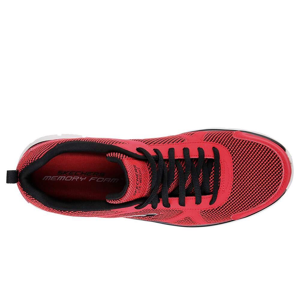 Chaussures skechers homme sale rouge