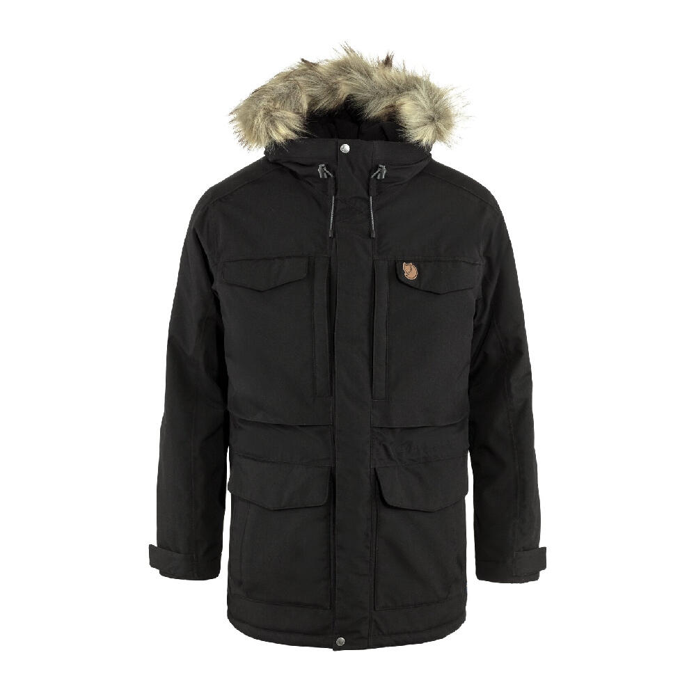 Fjallraven - Veste D'Hiver Homme Fjällräven Nuuk Parka - Veste - Noir - 48 Xl - Decathlon