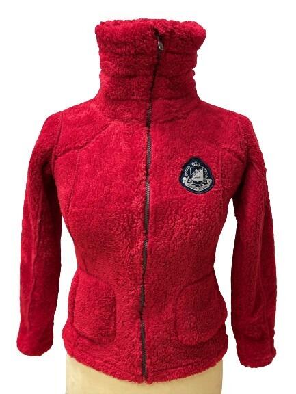 PEAK MOUNTAIN Seconde vie - Veste polaire fille Peak Mountain coral sherpaGasana