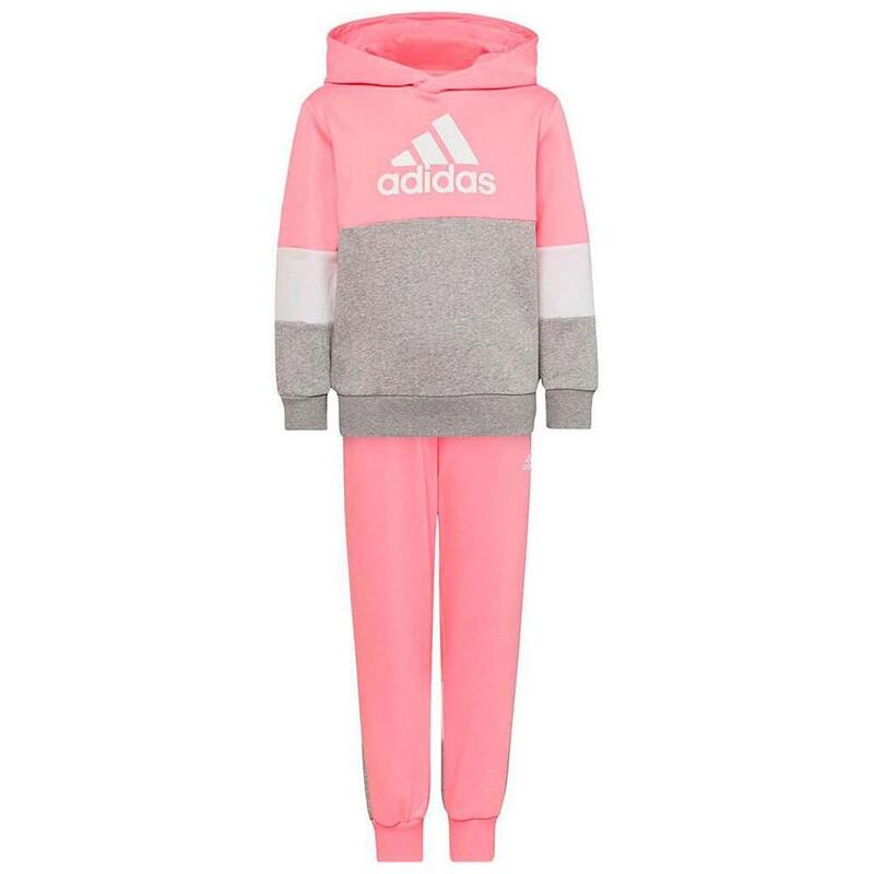 Tuta in pile a blocchi di colore per bambini adidas