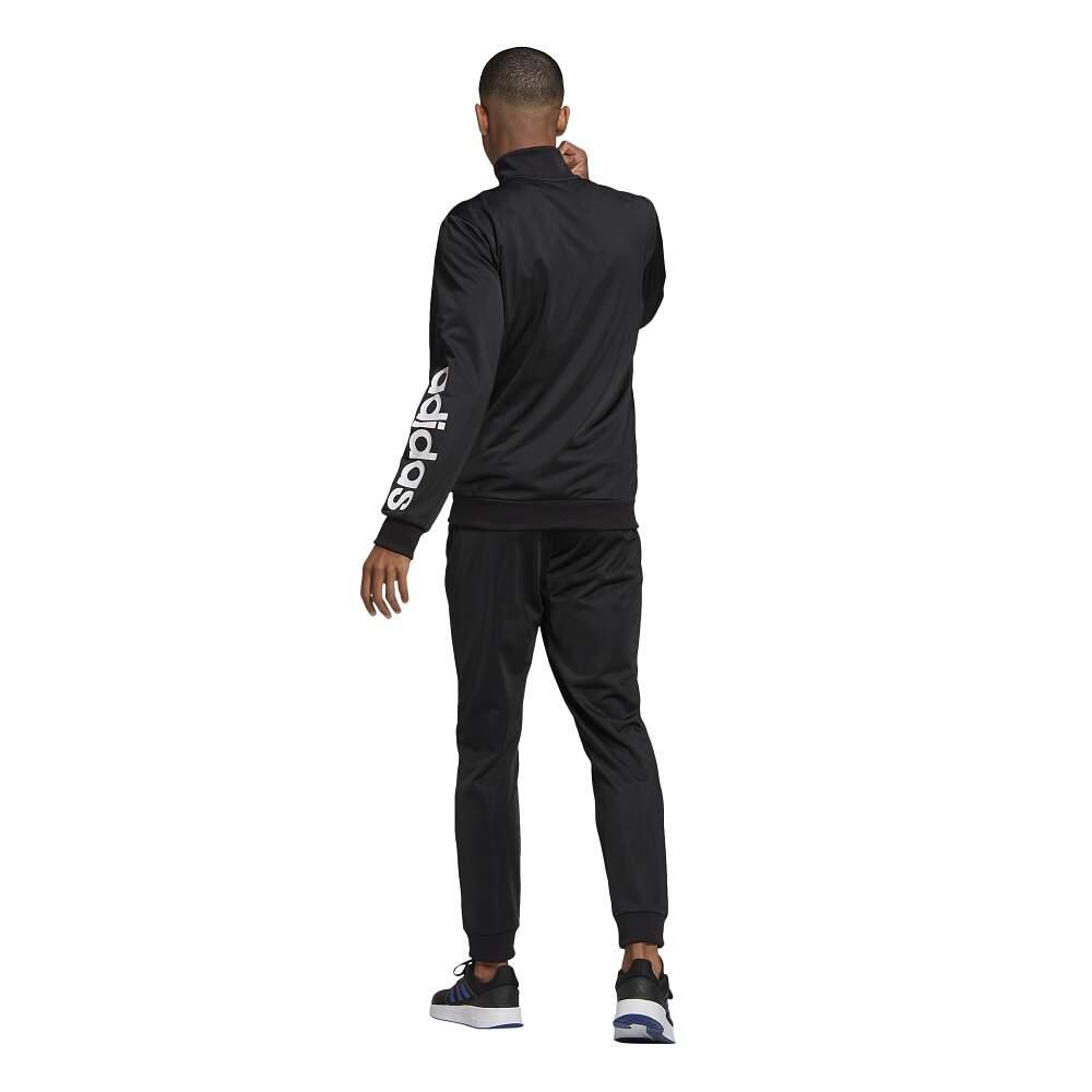 Chándal Primegreen Essentials Linear Logo Talla 7 (L) Negro - GK9654 2/5