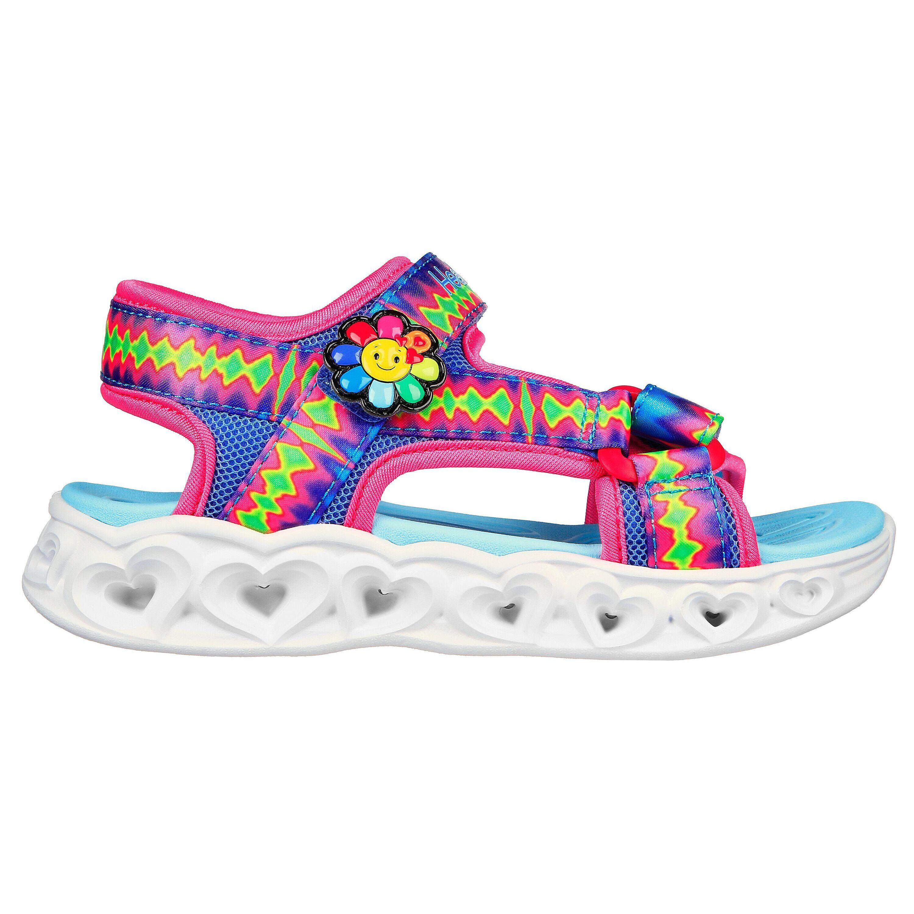 SKECHERS Sandali per bambina Skechers Heart Lights Miss Vibrant