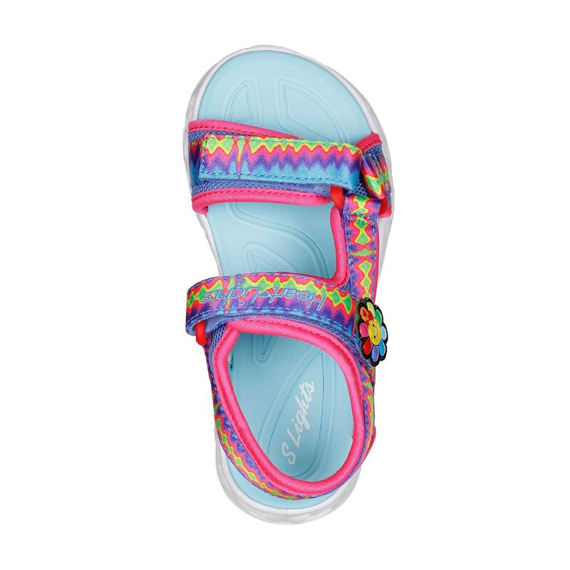 Sandalias para bebé niña Skechers Heart Lights Miss Vibrant