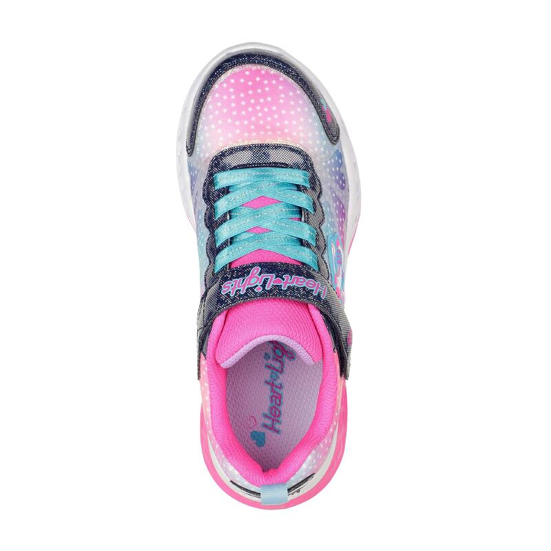 Zapatillas para bebé niña Skechers Flutter Heart Lights Simply Love