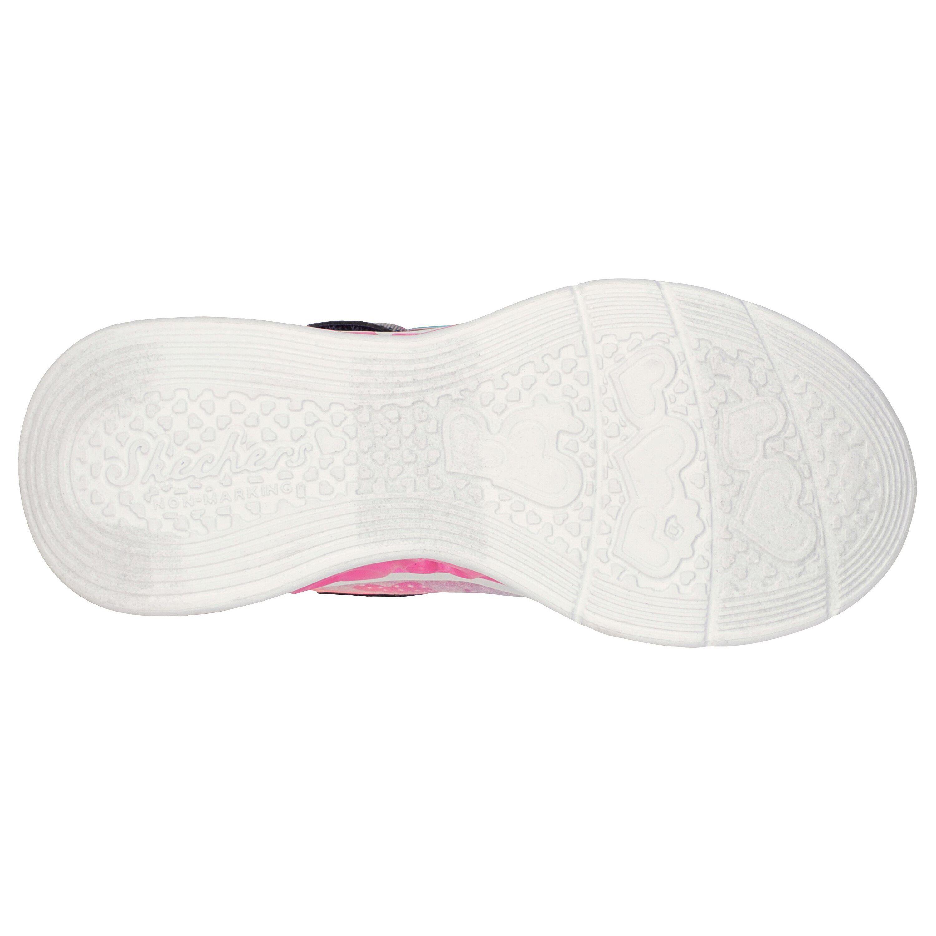 Baskets bébé fille Skechers Flutter Heart Lights Simply Love 5/5