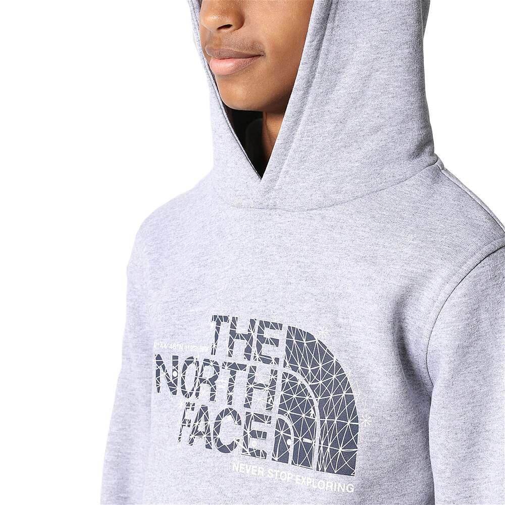 Sudadera con Capucha Drew Peak Talla M Gris - 7X55-DYX 3/4