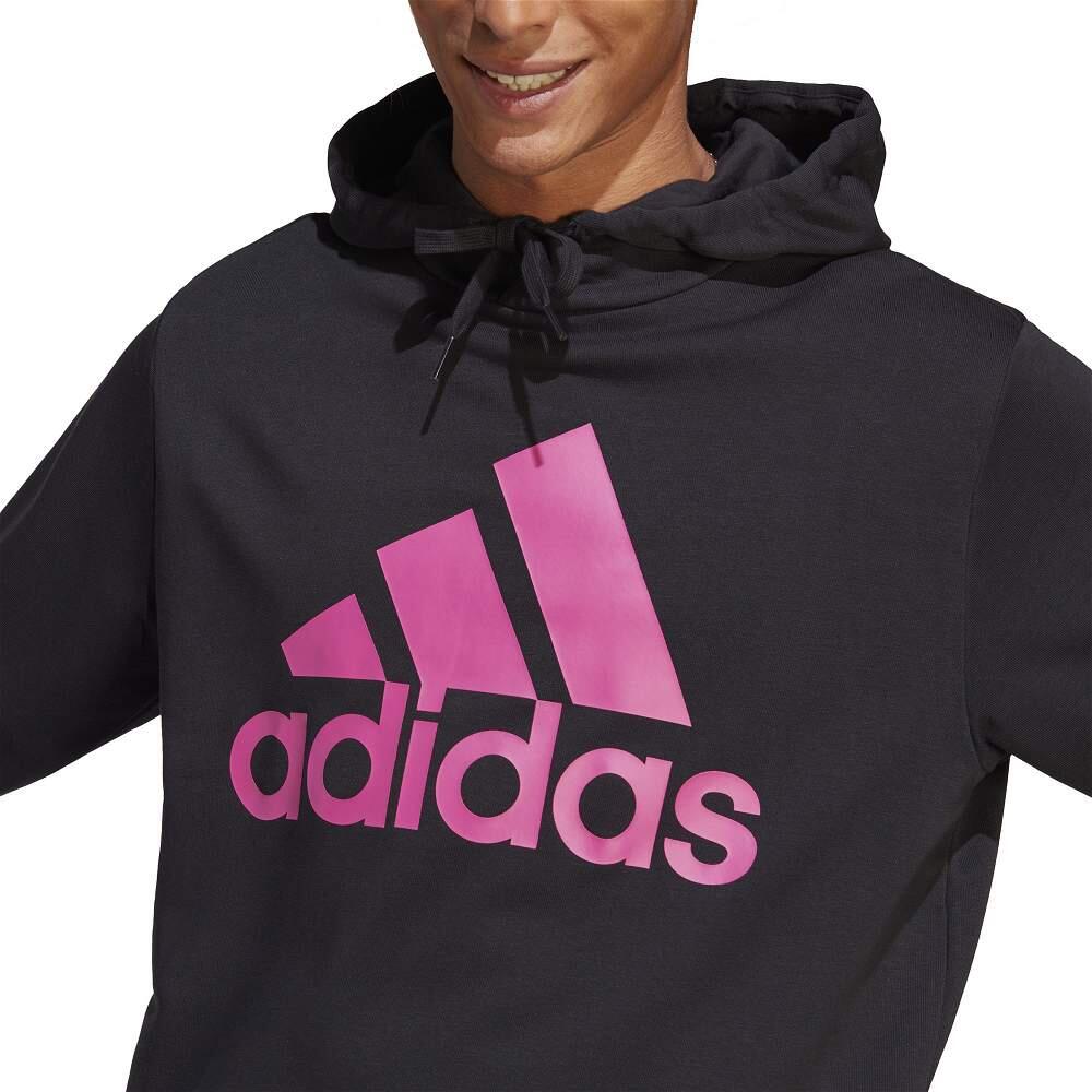 Tuta in pile con logo grande adidas 4/5