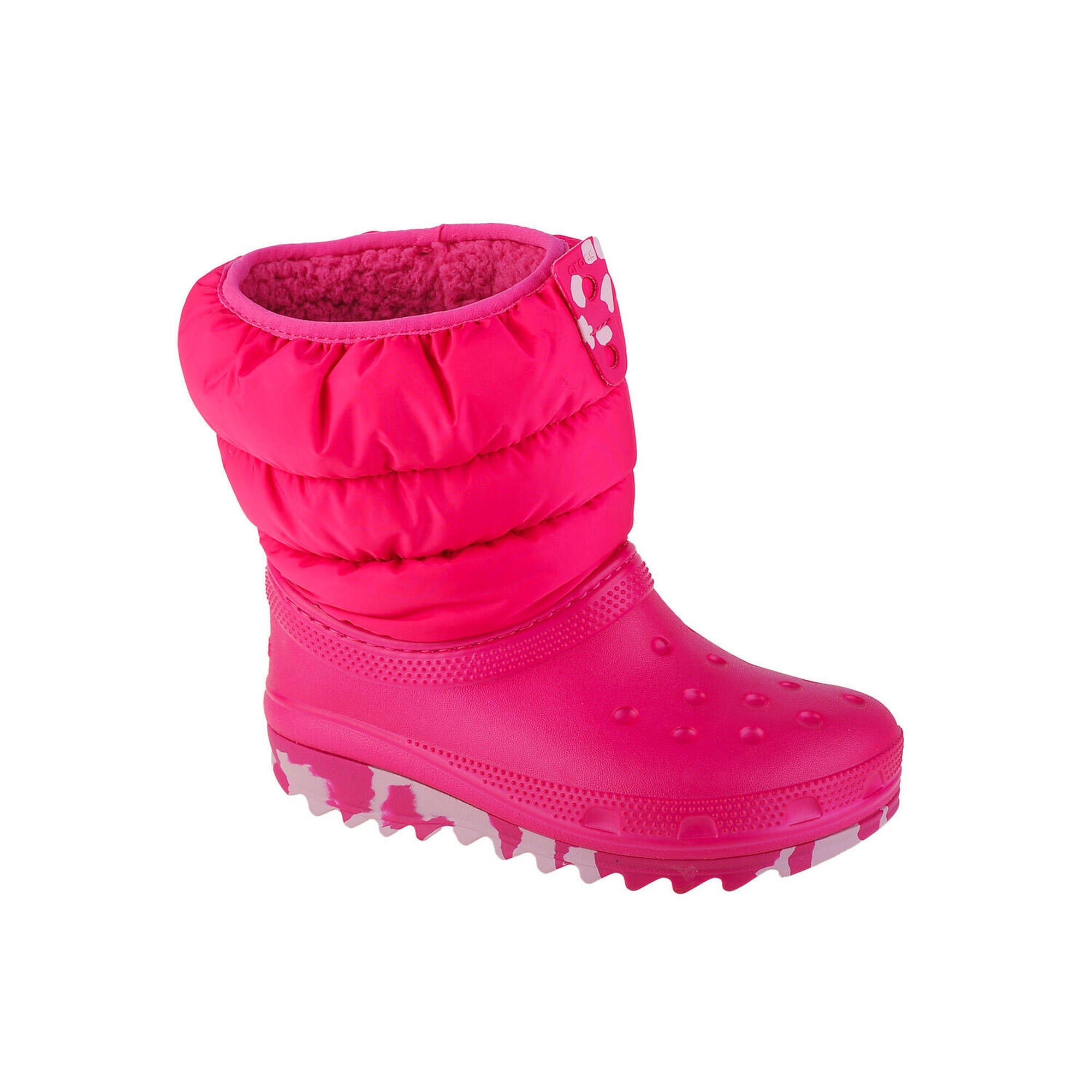 Crocs - Bottes De Neige Pour Filles Classic Neo Puff Boot Kids - Après Ski - Rose - 34/35 - Decathlon