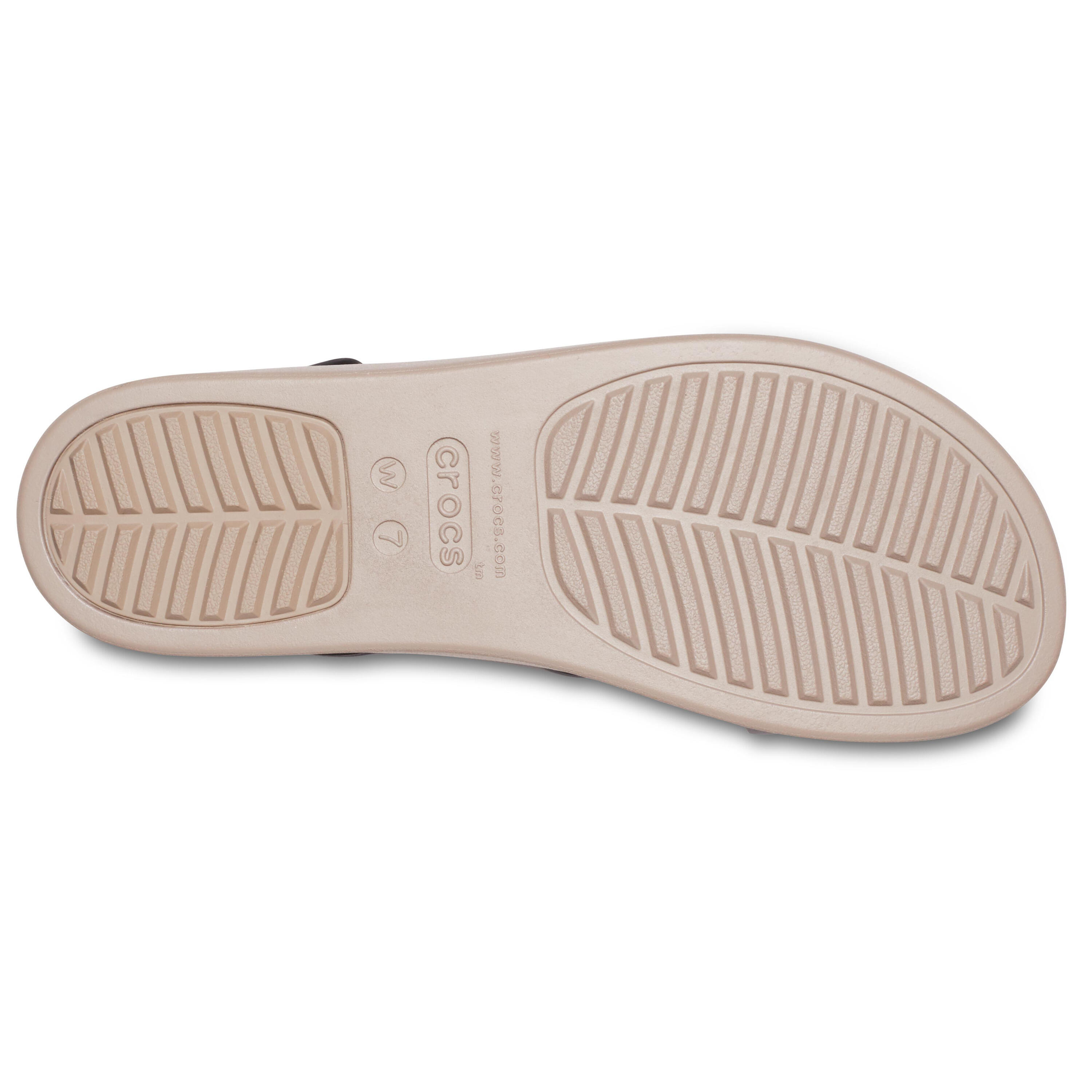 Sandales femme Crocs brooklyn low wedge 4/5