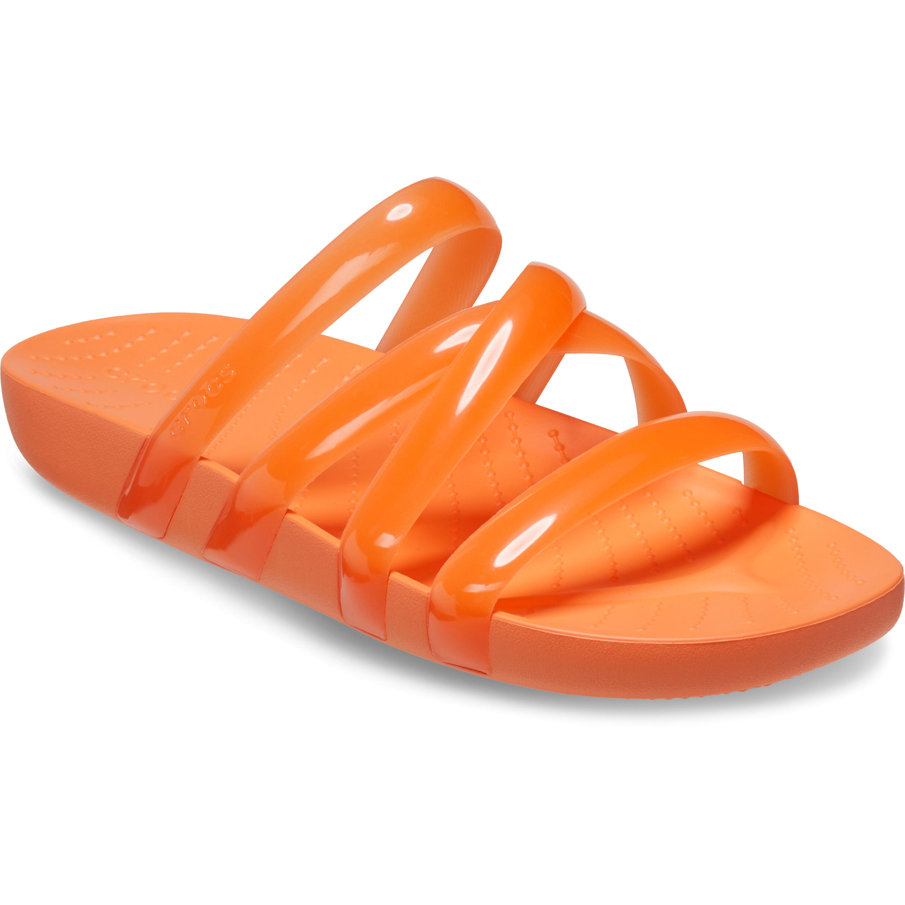 Klapki Dla Dorosłych Crocs Splash Glossy Strappy Sandal 5/6