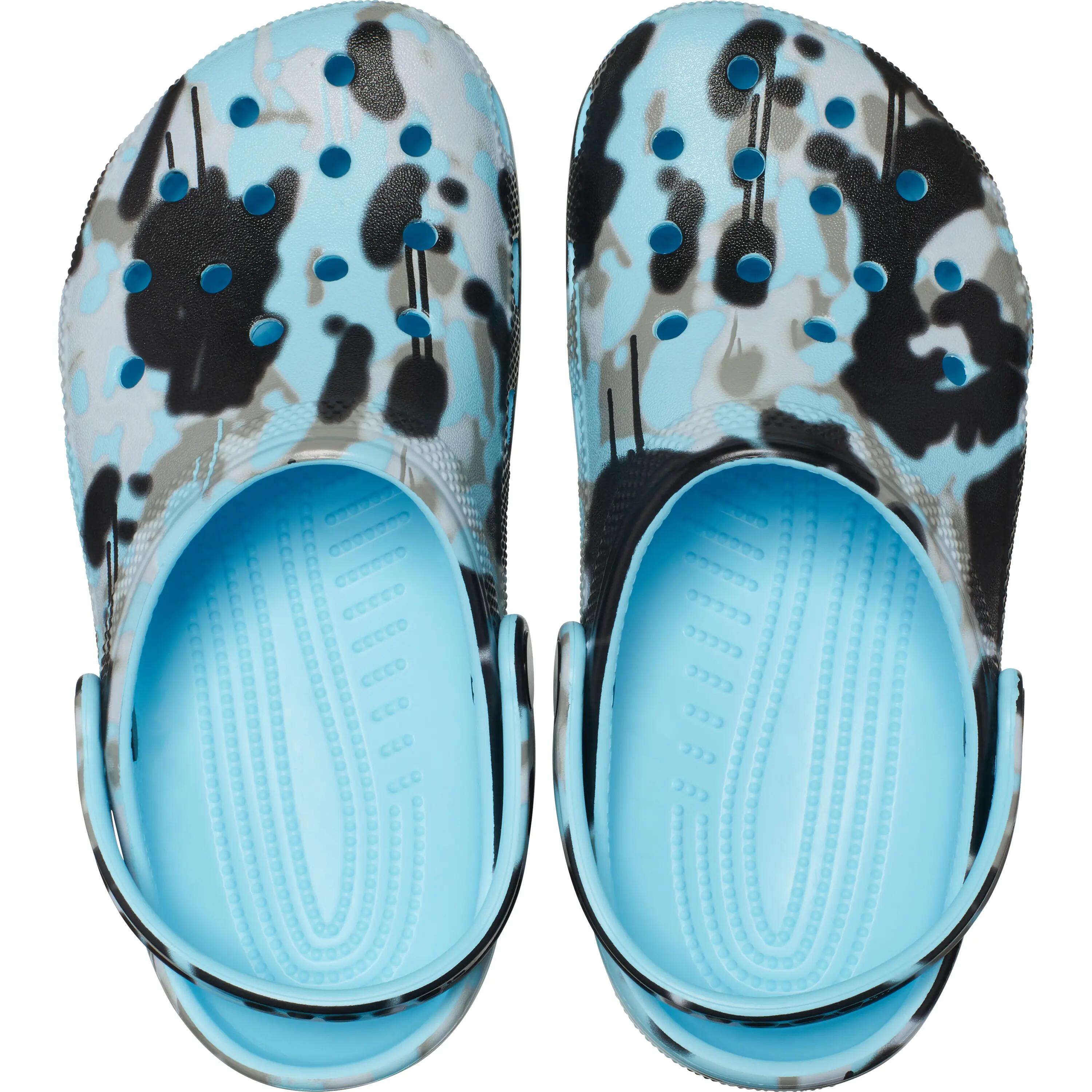 Zoccoli per bambini Crocs Classic Spray Camo 3/5