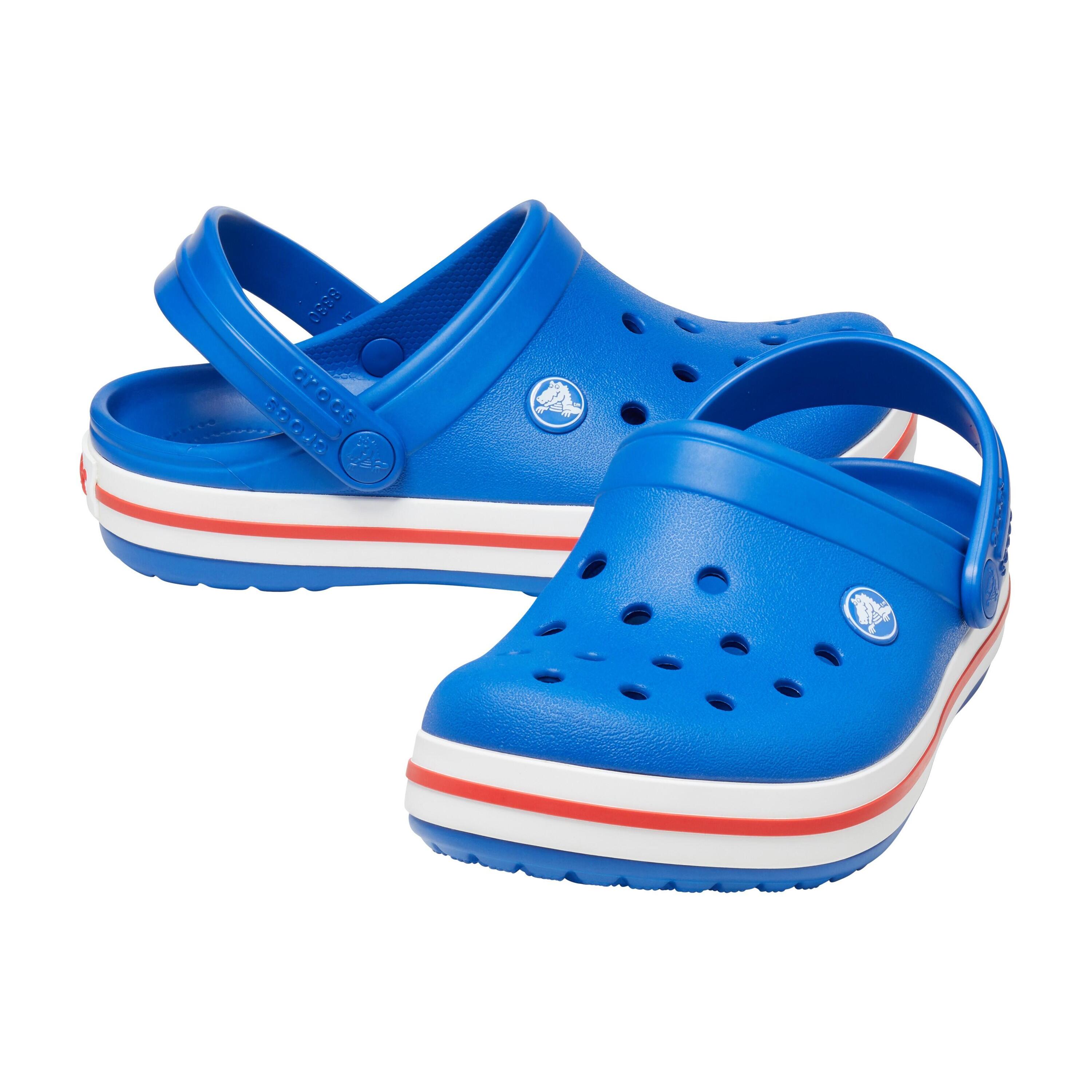 Sandalias Criança Crocs Crocband Azul 3/5