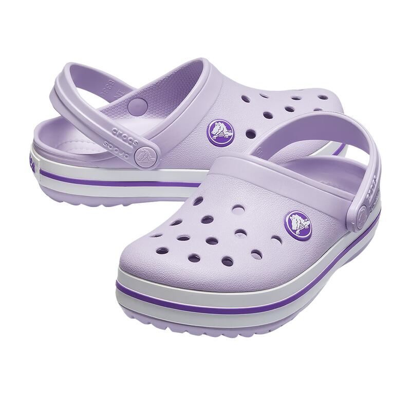 Chanclas Crocs Crocband Kids, Púrpura, Niños